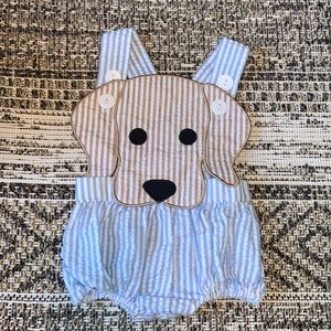 Busy Bee Smocks Dog Romper